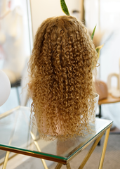 Peluca NA481 "Wild Curly Blonde"