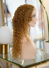 Peluca NA481 "Wild Curly Blonde"