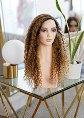 Peluca NA490 "Luxe Curly Blonde"