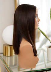 Peluca NA494 "Elegant Brunette Bob"