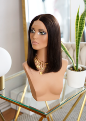 Peluca NA510 "Silk Dark Chocolate Bob"