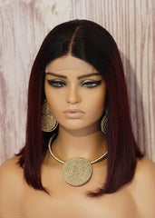 Peluca NA61 "Bob Black/Wine" [ENCARGO 15 DIAS HABIL]