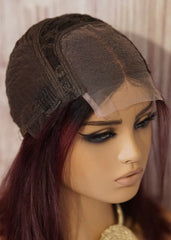 Peluca NA61 "Bob Black/Wine" [ENCARGO 15 DIAS HABIL]