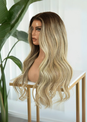 Peluca NA175B "Divine Ash Balayage"