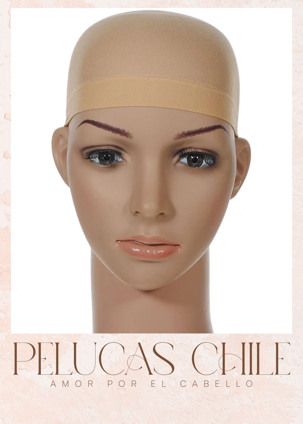 Malla para pelucas / Wig cap color piel solido