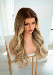 Peluca NA175B "Divine Ash Balayage"