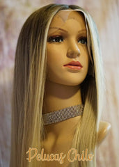 Peluca NA74 "Light Ash Blonde Balayage" [5 DIAS HABIL]