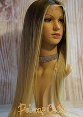 Peluca NA74 "Light Ash Blonde Balayage" [5 DIAS HABIL]