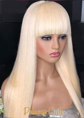 Peluca NA182 "Diva Bangs Platinum Blonde"