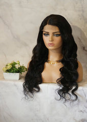 Peluca NA16 "Wild Luxe Black" [ENCARGO 15 DIAS HABIL]
