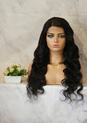 Peluca NA16 "Wild Luxe Black" [ENCARGO 15 DIAS HABIL]