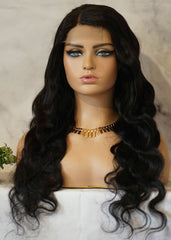 Peluca NA16 "Wild Luxe Black" [ENCARGO 15 DIAS HABIL]
