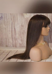 Peluca NA73 "Lady Brown Bangs"